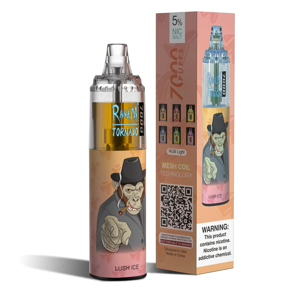 Randm Tornado 7000 0mg Lush Ice 7000 Disposable Royal Vapes Randm Tornado 7000 0mg Lush Ice 7000 Disposable Royal Vapes