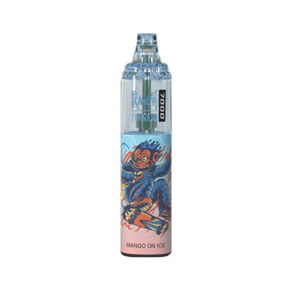Randm Tornado 7000 0mg Mango On Ice 7000 Disposable – Royal Vapes