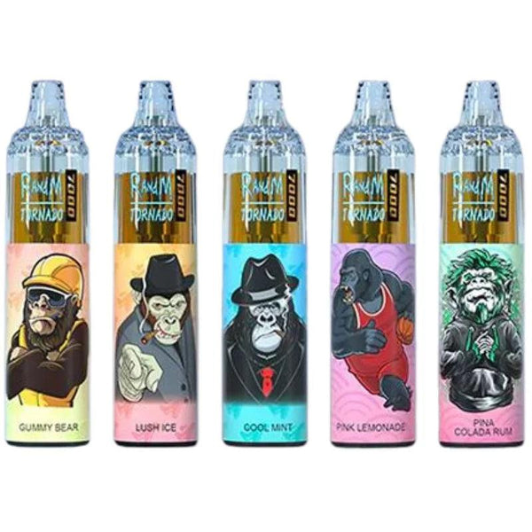 Randm Tornado 7000 0mg Strawberry Watermelon 7000 Disposable – Royal Vapes