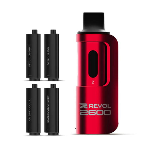 Revol 2600 Cherry Series (Multi Flavour) 2600 Prefilled Pod Vape