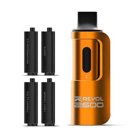 Revol 2600 Fruit Series (Multi Flavour) 2600 Prefilled Pod Vape
