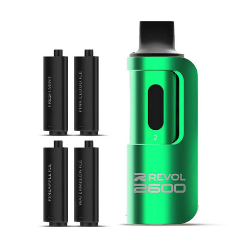 Revol 2600 Mint Series (Multi Flavour) 2600 Prefilled Pod Vape