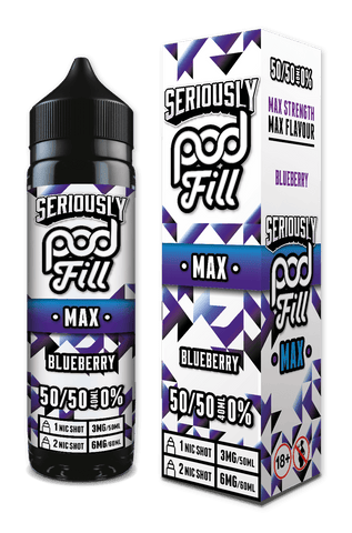 Seriously Pod Fill Max Blueberry 50ml