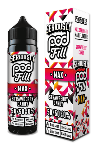Seriously Pod Fill Max Strawberry Candy 50ml