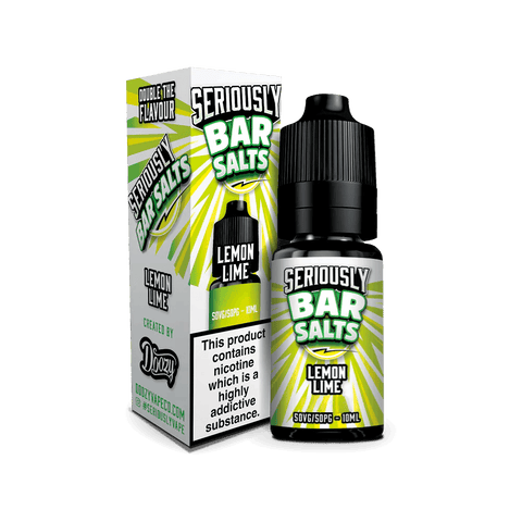 Seriously Salty Bar Salts Lemon Lime Nic Salt 10ml 5mg