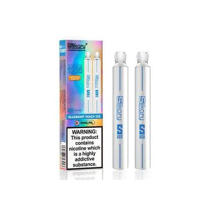 Sikary 1200 by SKE Blueberry Peach Ice Disposable Twin Pack