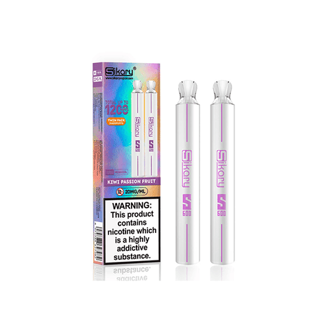 Sikary 1200 by SKE Kiwi Passionfruit Disposable Twin Pack