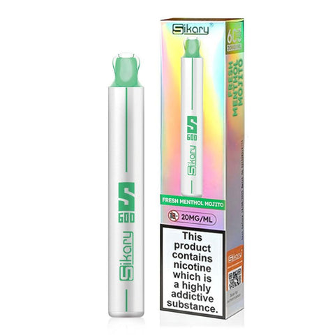 Sikary S600 by SKE Fresh Menthol Mojito Disposable