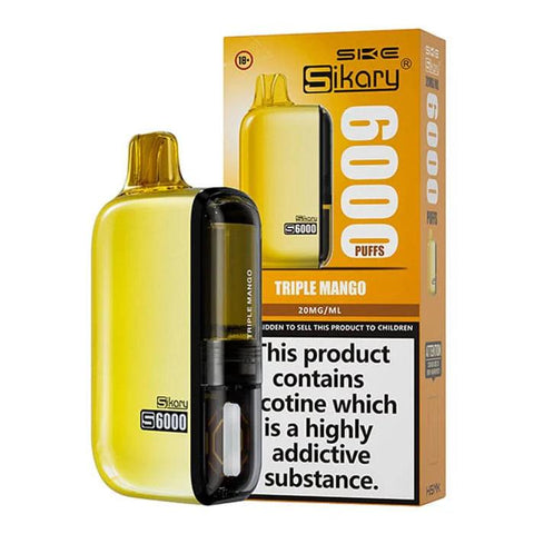 Sikary S6000 Triple Mango 6000 Disposable Vape 20mg