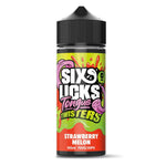 Six Licks Tongue Twisters Strawberry Melon 100ml