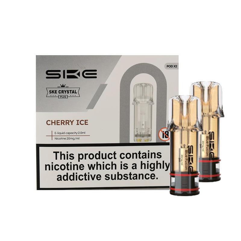 SKE Crystal Plus Cherry Ice Prefilled Pods (2 Pack) – Royal Vapes