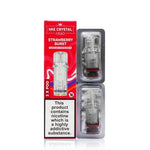 SKE Crystal Plus Strawberry Burst Prefilled Pods (2 Pack)
