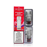 SKE Crystal Plus Strawberry Burst Prefilled Pods (2 Pack)