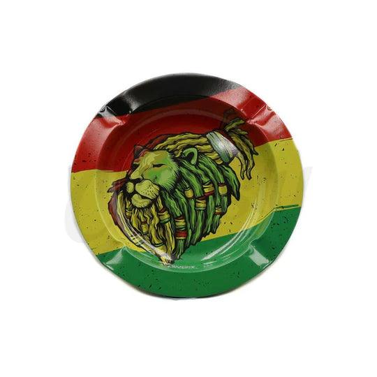 Smoke Arsenal Rasta Lion Heart Ashtray Royal Vapes