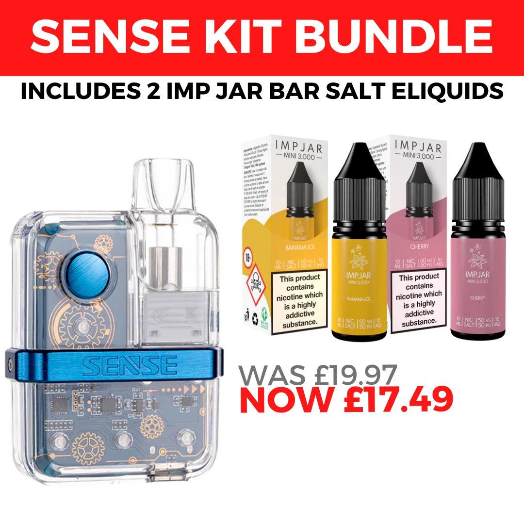 Sense Pod Kit & 2 Imp Jar Salts – Royal Vapes