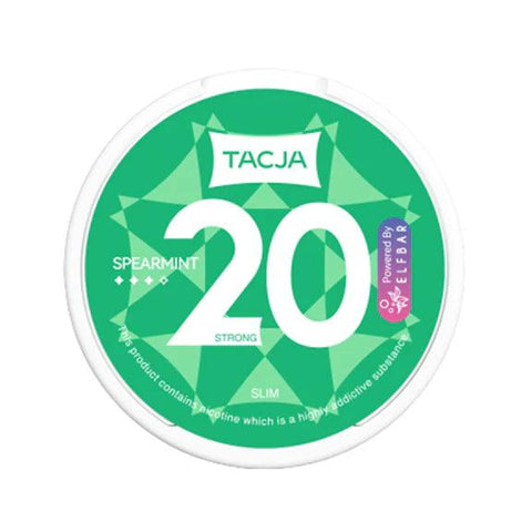 TACJA by Elf Bar Spearmint Nicotine Pouches 12mg