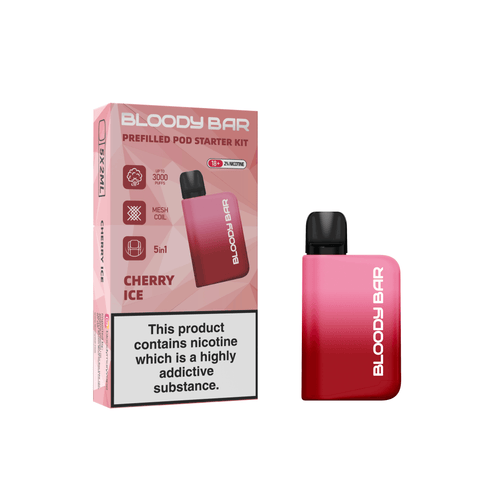 TBO Bloody Bar 3000 Cherry Ice 3000 Disposable