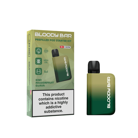 TBO Bloody Bar 3000 Kiwi Passionfruit Guava 3000 Disposable