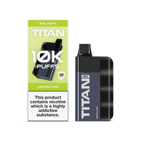 Titan 10K Lemon Lime 10000 Disposable