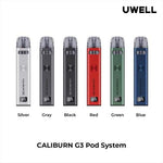 Uwell Caliburn G3 & 2 Elfliq Nic Salts