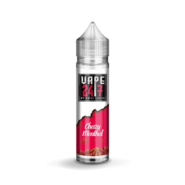 Vape 24-7 Cherry Menthol 50ml  Royal Vapes