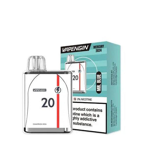 Vapengin Mercury Mr Blue 2024 Football Edition Disposable 20mg
