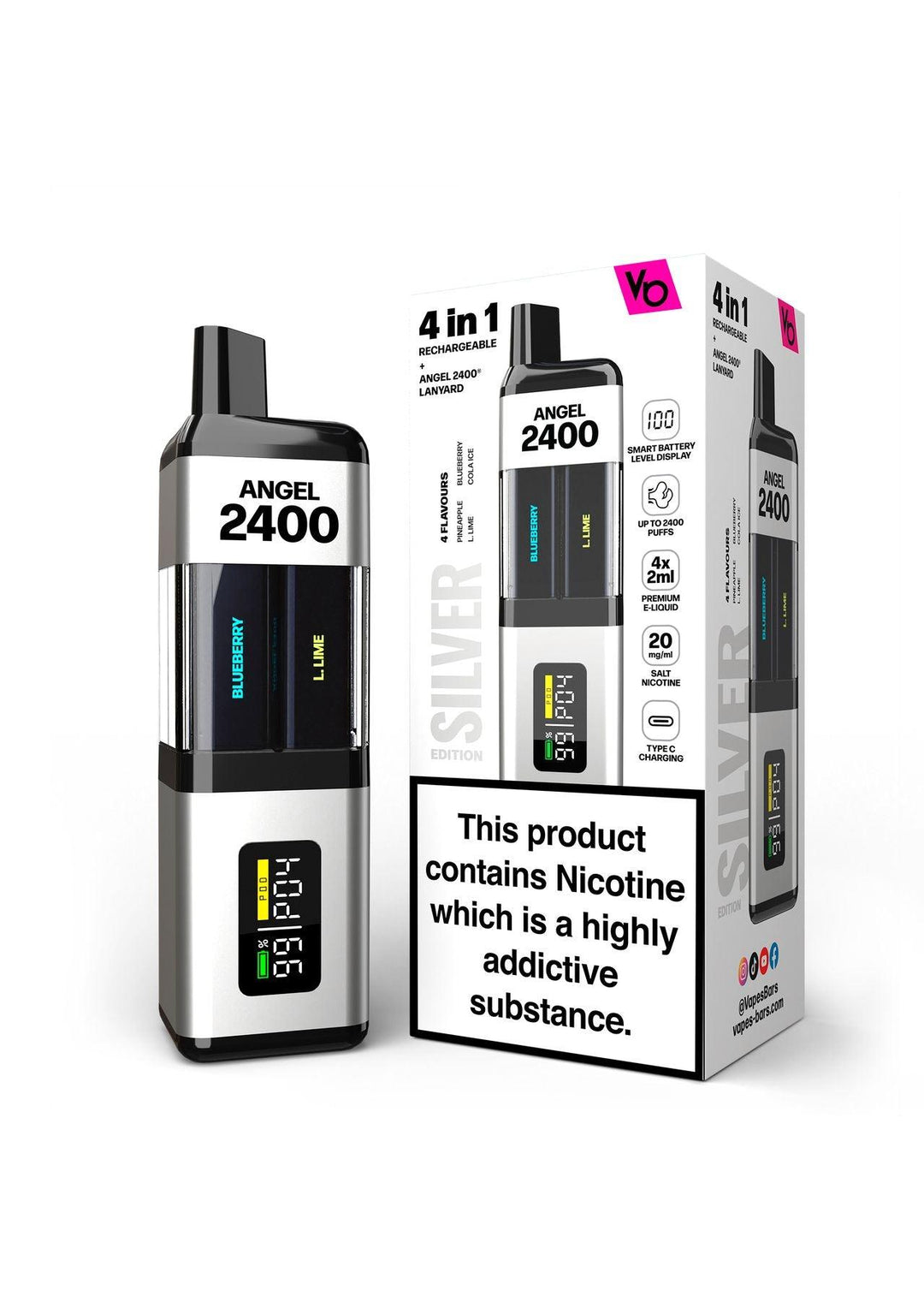 elfbar elfa master akku Angel 2400 Disposables by Vapes Bars – Royal Vapes