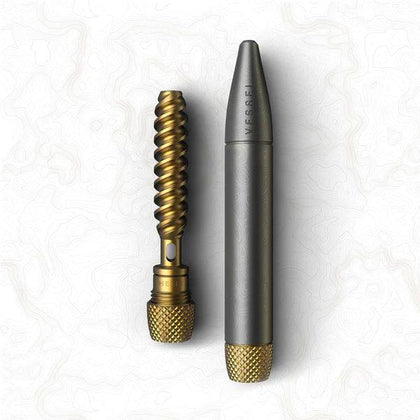 Vessel Vessel Helix Dry Herb Pipe Gunmetal