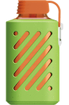 Vozol Gear Strawberry Kiwi 10000 Disposable 0mg