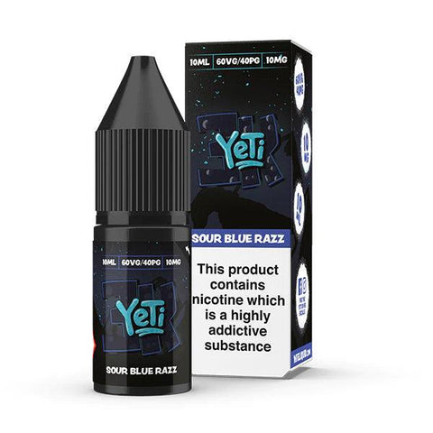 Yeti 3K Bar Salts Sour Blue Razz Nic Salt 10ml 5mg