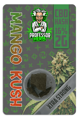 Professor Herb Mango Kush CBD Hash 2g (16%)
