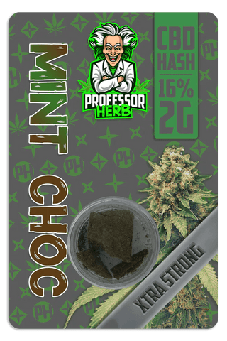 Professor Herb Mint Choc CBD Hash 2g (16%)