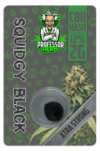 Professor Herb Squidgy Black CBD Hash 2g (12%)