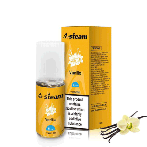 A-Steam Vanilla 10ml 3mg