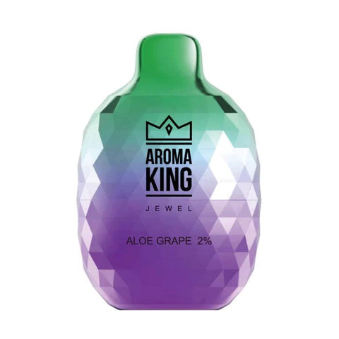 Aroma King Jewel 8000 Aloe Grape 8000 Disposable 0mg