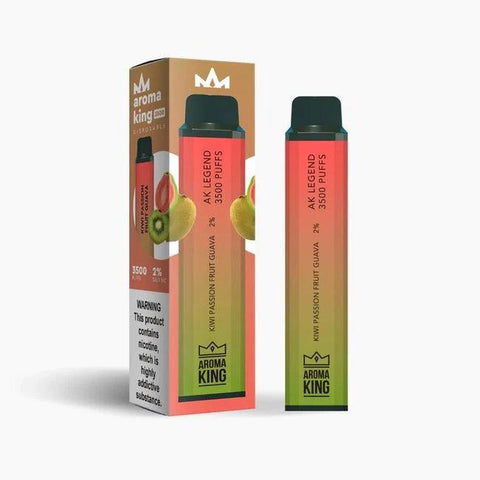 Aroma King Legend 3500 Kiwi Passion Fruit Guava 3500 Disposable 0mg