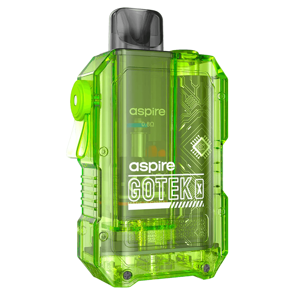 ASPIRE GOTEK X REPLACEMENT PODS 4-Pack Gotek X Pods 0.8ohm - Refillable Replacement Pods For Aspire Gotek X (No Nicotine) ASPIRE GOTEK X REPLACEMENT PODS 4-Pack Gotek X Pods 0.8ohm - Refillable Replacement Pods For Aspire Gotek X (No Nicotine)