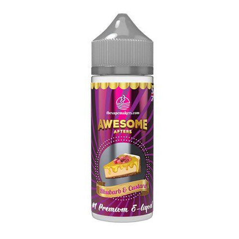 Awesome Afters Rhubarb & Custard 100ml