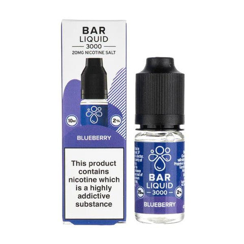 Bar Liquid 3000 Blueberry Nic Salt 10ml 10mg