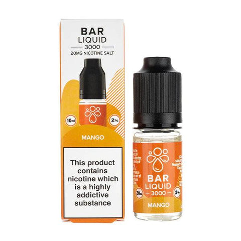 Bar Liquid 3000 Mango Nic Salt 10ml 10mg