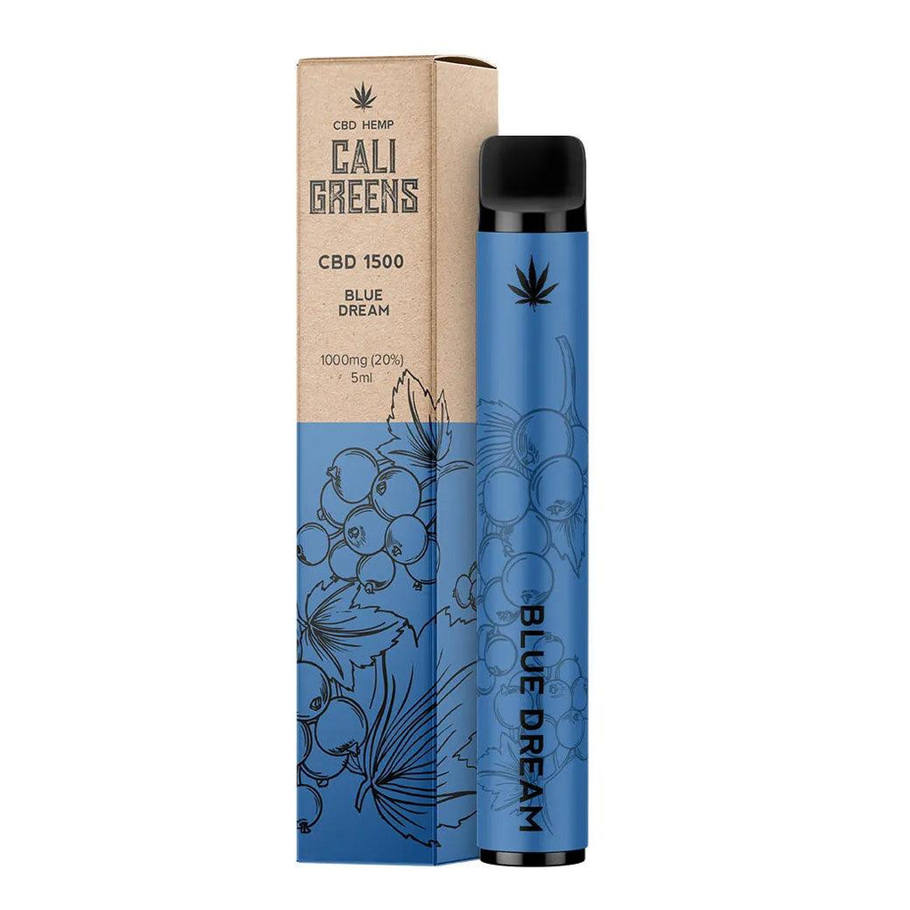 Cali Greens CBD 1500 Blue Dream 1500 CBD Disposable Vape Royal Vapes Cali Greens CBD 1500 Blue Dream 1500 CBD Disposable Vape Royal Vapes