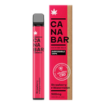 CANABAR Strawberry + Watermelon CBD Disposable Vape 500mg