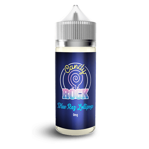 Candy Rock Blue Raz Lollipop 100ml