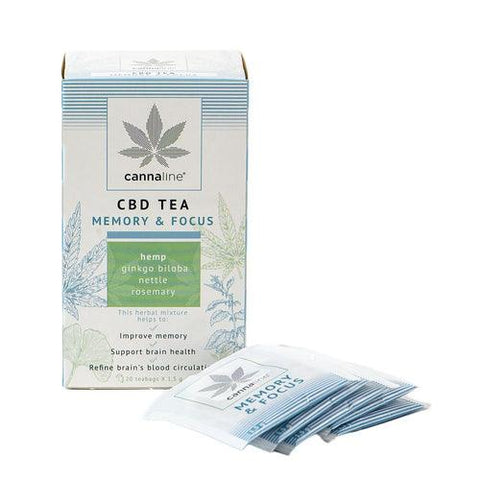 Cannaline CBD Tea - Memory & Focus