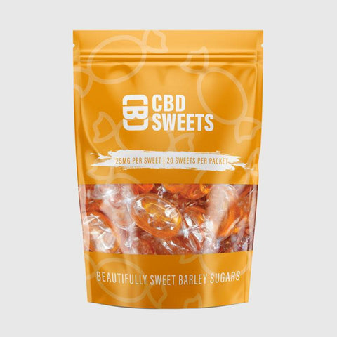 CBD Asylum CBD Barley Sugars Sweets 20pcs 500mg