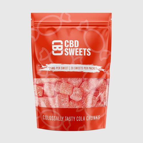 CBD Asylum CBD Cola Chunks Sweets 20pcs 500mg