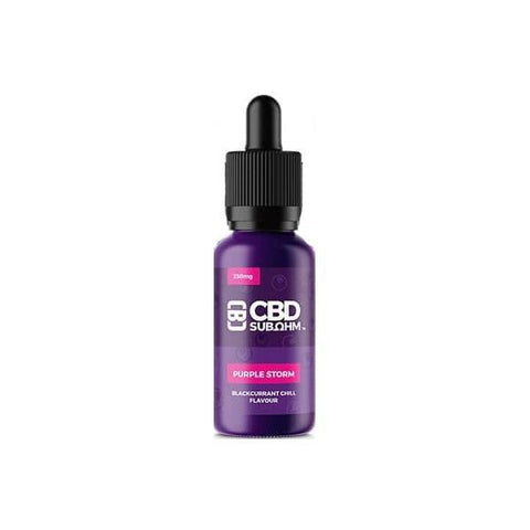 CBD Asylum Purple Storm CBD Sub Ohm eLiquid 500mg 25ml