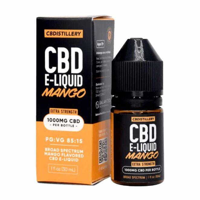 CBDistillery Mango CBD eLiquid 30ml – Royal Vapes