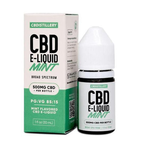 CBDistillery Mint CBD eLiquid 30ml 500mg