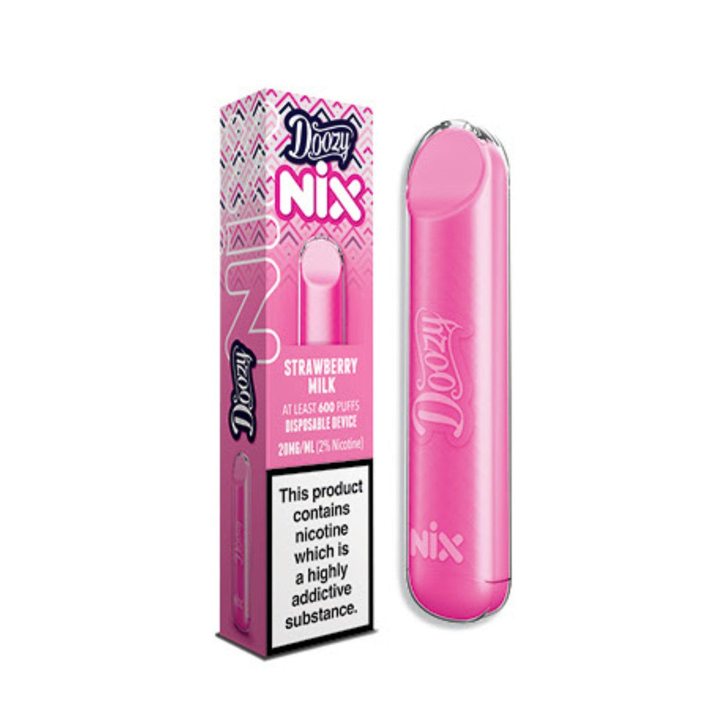 Doozy Nix Strawberry Milk Disposable Royal Vapes Doozy Nix Strawberry Milk Disposable Royal Vapes